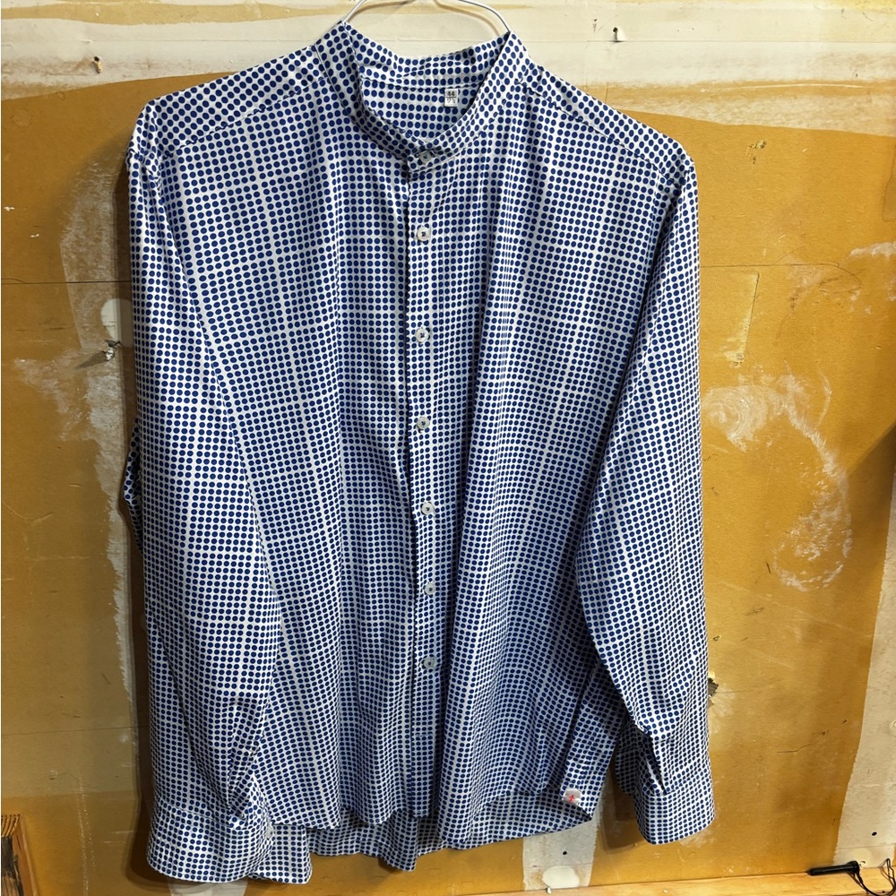 Romeo gigli button down pocka dots